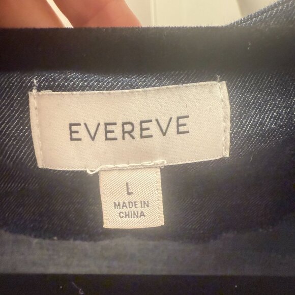 Denim Vest Evereve Size LARGE - Picture 3 of 3